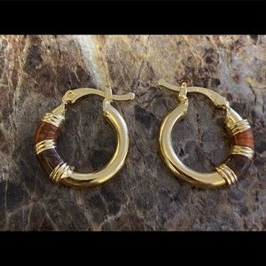 New Old Stock Hoop Earrings from 1980's